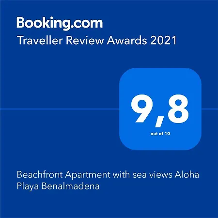 Apartment Beachfront With Sea Views Aloha Playa *